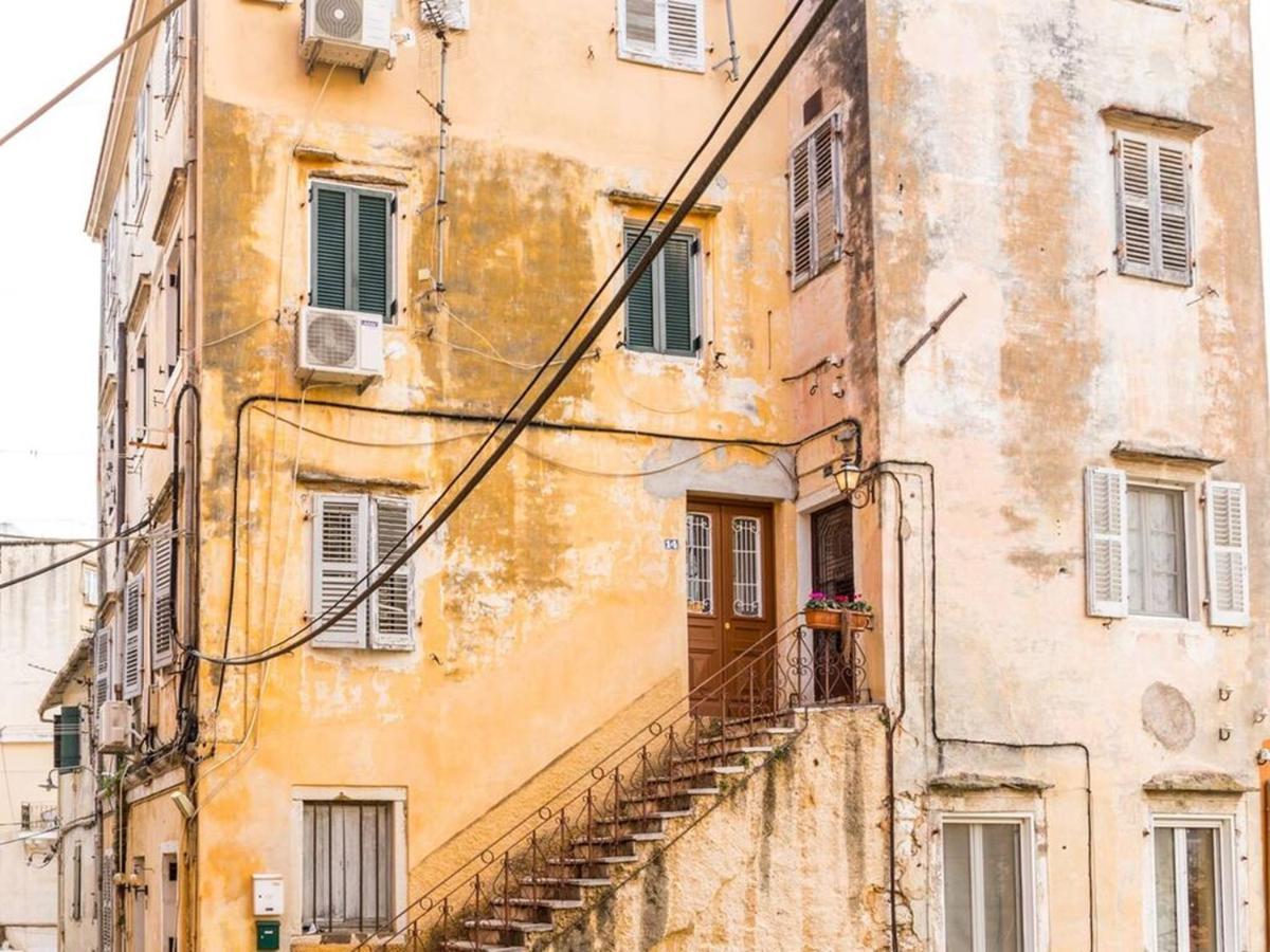 La Casa Con La Vista Delle Fortezze By Corfuescapes Leilighet Corfu  Eksteriør bilde
