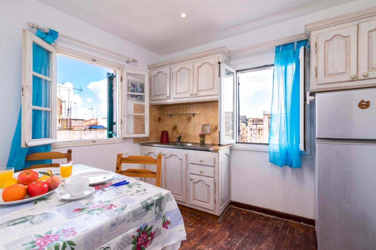 La Casa Con La Vista Delle Fortezze By Corfuescapes Leilighet Corfu  Eksteriør bilde