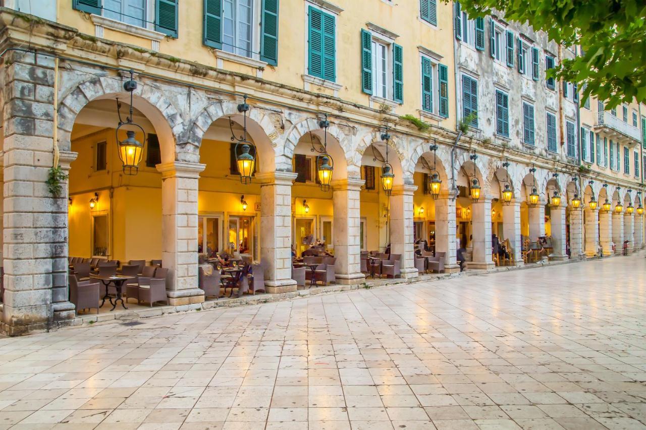 La Casa Con La Vista Delle Fortezze By Corfuescapes Leilighet Corfu  Eksteriør bilde